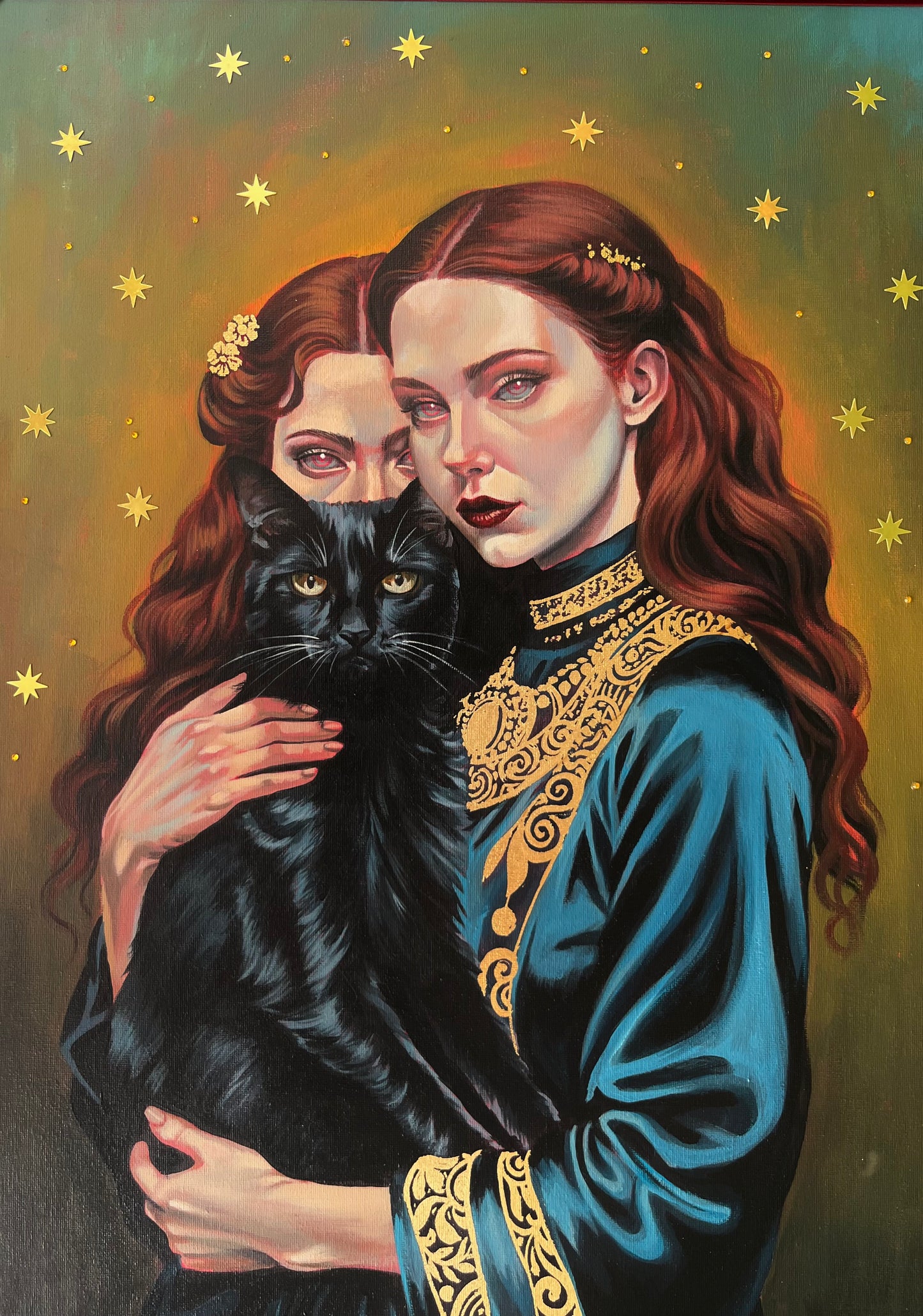 "Russian Witches" – Arte de Fantasía Oscura y Folclore Místico