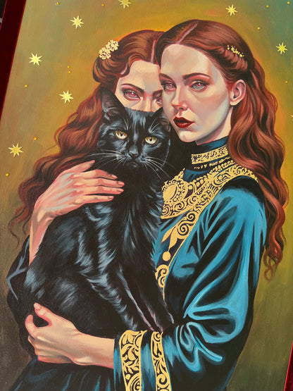"Russian Witches" – Arte de Fantasía Oscura y Folclore Místico