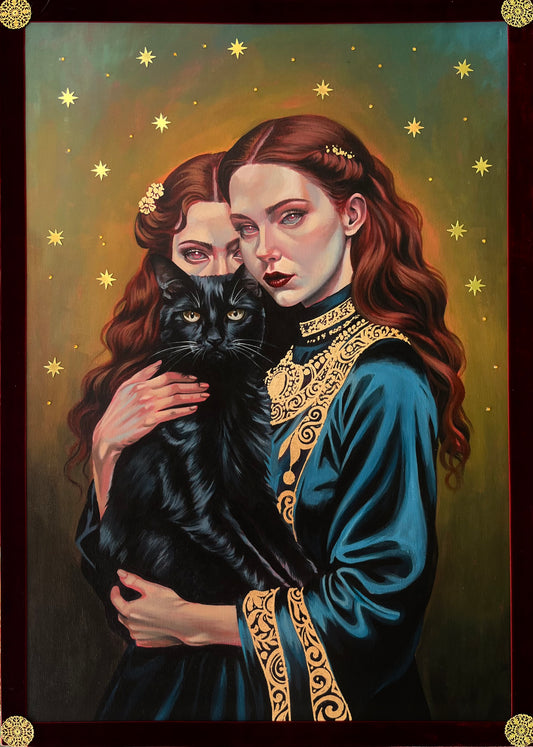 "Russian Witches" – Arte de Fantasía Oscura y Folclore Místico