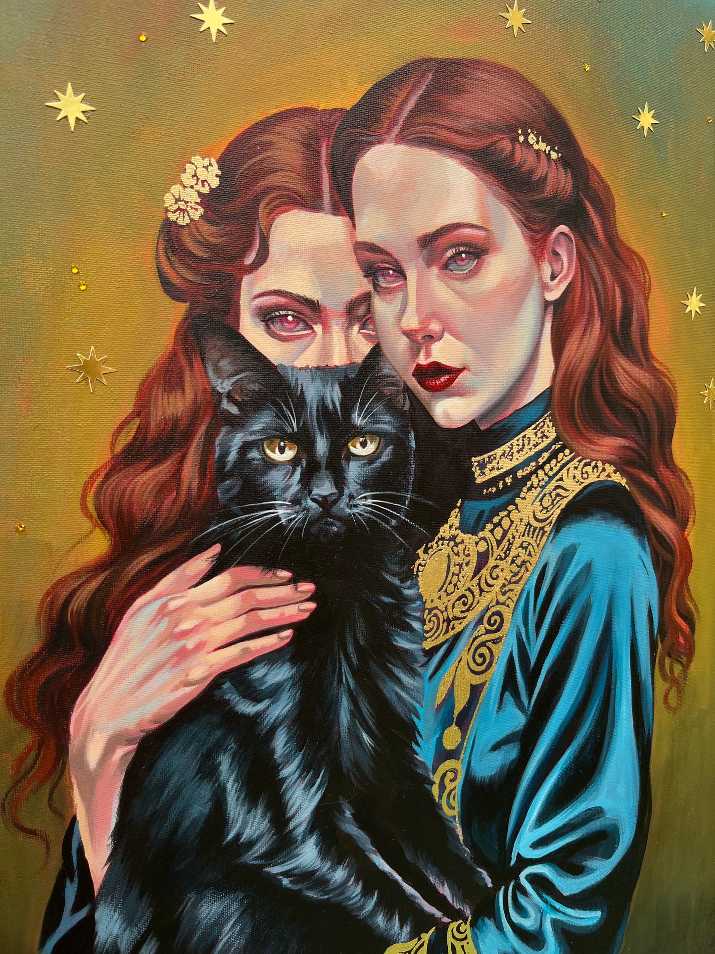 "Russian Witches" – Arte de Fantasía Oscura y Folclore Místico