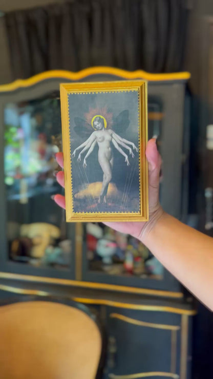 Photocollage artístico sobre madera – Edición firmada